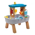 Produktbild: Step2 Rain Showers Splash Tub Wasserspieltisch | Großer Wassertisch mit 13-teiligem Zubehörset | Garten Wasser Spieltisch für Kinder in Grau & Braun