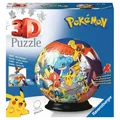 Produktbild: Ravensburger 3D-Puzzle-Ball Puzzle-Ball Pokémon, Puzzle, 72 Teile, 11785
