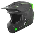 Produktbild: FC-Moto Merkur Straight Motocross Helm, schwarz-grün, Größe XL für Männer