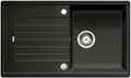 Produktbild: Blanco Zia 5 S Silgranit anthrazit M.AF Ablaufgarnitur mit Raumsparrohr, 3 1/2'' Korbventi