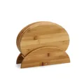 Produktbild: Zeller Brettchenständer-Set 7-teilig Bambus 24x8x19 cm