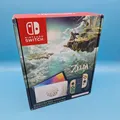 Produktbild: Nintendo Switch OLED Konsole - Legend of Zelda: Tears of the Kingdom Edition NEU
