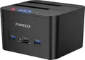 Produktbild: FIDECO Festplatten Dockingstation 2.5 Zoll & 3.5 Zoll HDD SSD SATA TF & SD Karte