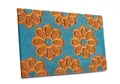 Produktbild: HANSE Home Fußmatte Mix Mats Kokos Flowers, Türmatte, rechteckig, Höhe: 15 mm, Strapazierfähig, pflegeleicht, robust, wetterfest, UV-beständig