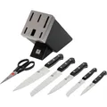 Produktbild: Zwilling Gourmet Messerblock 7-tlg. selbstschärfend, schwarz