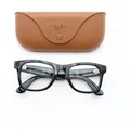 Produktbild: Ray-Ban RW4008 Meta Wayfarer shiny black/clear