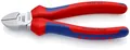 Produktbild: KNIPEX 70 05 160 Seitenschneider  Länge 160 mm Kopf verchromt Comfort-Griff
