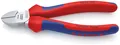 Produktbild: KNIPEX 70 05 160 Seitenschneider mit Mehrkomponenten-Hüllen verchromt 160 mm