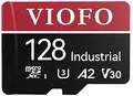 Produktbild: VIOFO 128GB Speicherkarte SD Karte, hohe Geschwindigkeit mit Adapter, MLC V30 U3, Kompatibel für 1080P 2K 4K WiFi Dashcam Auto Kamera