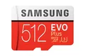 Produktbild: 512GB Samsung EVO Plus MicroSDXC 100MB/s +Adapter