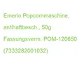 Produktbild: Emerio Popcornmaschine, antihaftbesch., 50g Fassungsverm. POM-120650 (7333282001
