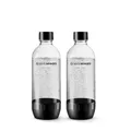 Produktbild: sodastream Kunststoffflaschen Wassersprudler Schwarz spülmaschinengeeignet 2x 1L