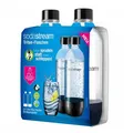 Produktbild: SodaStream 2 Flaschen 1 Liter spülmaschinenfest Tritan Flaschen