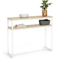 Produktbild: Doppelkonsole Detroit Industriedesign Holz Und Metall Weiß
