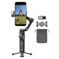 Produktbild: DJI Osmo Mobile 8 Advanced Tracking Combo Gimbal-Stabilisator für Smartphones, Natives AI-Tracking mit Audio und Beleuchtung, 360°-Schwenkrotation, Verlängerungsstab & Stativ integriert, 10 Std. Akku