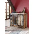 Produktbild: Kommode Altholz 110x40x85 mehrfarbig lackiert NATURE OF SPIRIT #17