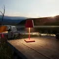 Produktbild: Sigor Akku-Tischleuchte Nuindie mini USB-C feuerrot 2,2W FlexMood 2200K/2700K IP54 168/197lm Ra85