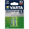 Produktbild: Varta ACCU Batterien Phone 58399 AA/Mignon Akku 1600mAh 2-Stück
