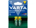 Produktbild: VARTA Varta Batterien RECHARGE ACCU Phone AA 1600mAh 2 Stück Batterie