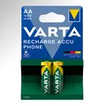 Produktbild: 2x VARTA Phone Akkus AA für Siemens Gigaset S820 DECT Hybrid Schnurlos Telefon