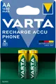 Produktbild: VARTA RECHARGE ACCU Phone AA, 2er Blister Akku #1906832