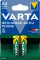 Produktbild: Varta Phone AA Mignon Akku VT399 Ni-MH 1,2V 1600mAh 2er Blister
