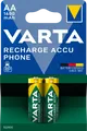 Produktbild: Varta 2er Pack Professional Phone Akku T399 AA Telefon 1600 mAh DECT Gigaset