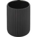 Produktbild: Zahnputzbecher Belluno Schwarz Keramik, Zahnbürstenhalter, Schwarz, Keramik Schwarz Schwarz - Schwarz - Wenko