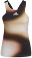 Produktbild: adidas Tennis-Tank Melbourne Printed Y-Tanktop schwarz/sand/weiss Damen, Größe: S