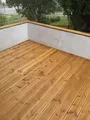 Produktbild: WOODTEX | 3 m | Hellbraun 20x145x2000mm Terrassendiele Douglasie, fein geriffelt grob geriffelt Wendediele, witterungsbeständig rutschhemmend Nadelholz