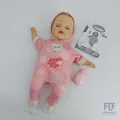 Produktbild: Baby Annabell Hannah Spiel mit Mir 36cm, Babypuppe mit 5 Funktionen, weichem Sto