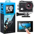 Produktbild: AKASO Action Cam 4K 20MP WiFi 40M Unterwasserkamera Wasserdicht Ultra Schwarz