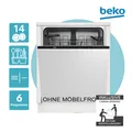 Produktbild: Beko BDIN16420 Geschirrspüler 14 Maßgedecke 6 Programme Watersafe+ 2ML