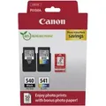Produktbild: Canon PG-540 + CL 541 photo value pack - Schwarz + 3 Farben - Druckerpatrone - Multipack