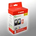 Produktbild: 2 Canon Tinten 5225B013 Value Pack PG-540 + CL-541 Doppelpack KCMY + 50 Bl. Fotopapier