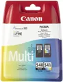 Produktbild: Canon Tintenpatrone PG-540 + CL-541 Multipack, 180 Seiten