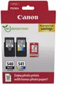 Produktbild: Canon 2 Druckerpatronen Tinte PG-540 BK / CL-541 tri-color Photo Value Pack Tintenpatrone