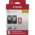 Produktbild: Canon PG-540/CL-541 Value Pack Schwarz Cyan Magenta Gelb (Original)
