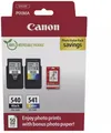 Produktbild: 2 Canon Druckerpatronen Tinte PG-540 BK / CL-541 tri-color Photo Value Pack