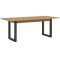 Produktbild: Ausziehtisch Seattle Eiche ca. 150-190x90x76 cm Anthrazit