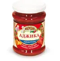 Produktbild: Pogrebok Adzhika Pikantnaya - scharfe Sauce mit Knoblauch 255g