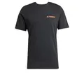 Produktbild: adidas Men's Terrex Graphic T-Shirt Black/Semi Impact Orange L
