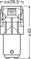 Produktbild: 7528DRP-2BL OSRAM Glühlampe, Tagfahr-/Positionsleuchte