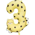 Produktbild: Partydeco Folienballon Gepard (1 x) (FB163-3)