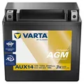 Produktbild: VARTA Automotive DYNAMIC AGM Auxiliary (AUX14) 12V 13Ah 200A - Stützbatterie Nassbatterie für KFZ - Zusätzliche Starterbatterie für Autos mit hohem Energiebedarf - Wartungsfreie Bleisäurebatterie