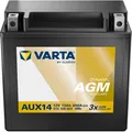 Produktbild: Varta AUX14 SILVER AUXILIARY DYNAMIC AGM 513 106 020 Stützbatterie 13Ah