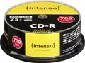 Produktbild: Intenso 1801124 CD-R 80 Rohling 700 MB 25 St. Spindel Bedruckbar