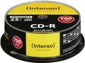 Produktbild: Intenso CD-R Rohlinge 700MB 25er Spindel Inkjet bedruckbar CDs  B Ware