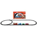 Produktbild: Mini Deko Zug 78 Cm - 11-teilig - Fahrender Weihnachtszug Mit Lokomotive, Waggons Und Schienen