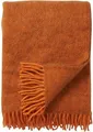 Produktbild: Klippan Gotland Wolldecke orange - Größe 130 x 200 cm 2085